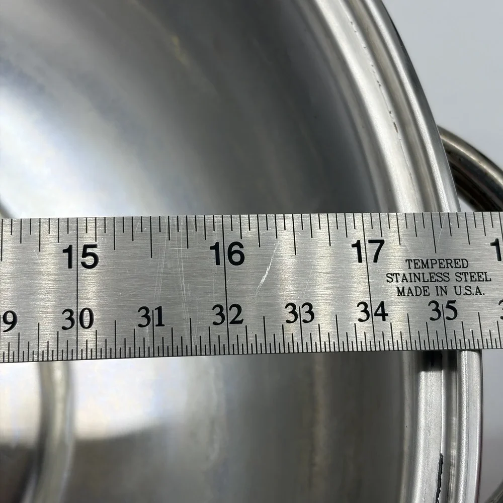 Vintage Revere Ware Roaster Pan #2504 w/ Rack Stainless Steel Korea 3-Piece